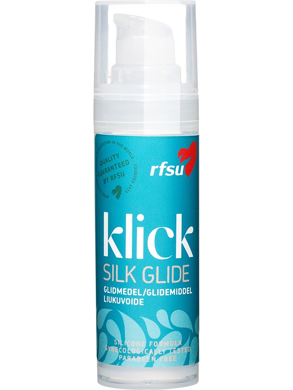 RFSU Klick Silk Glide: Silikonbaserat Glidmedel, 30 ml