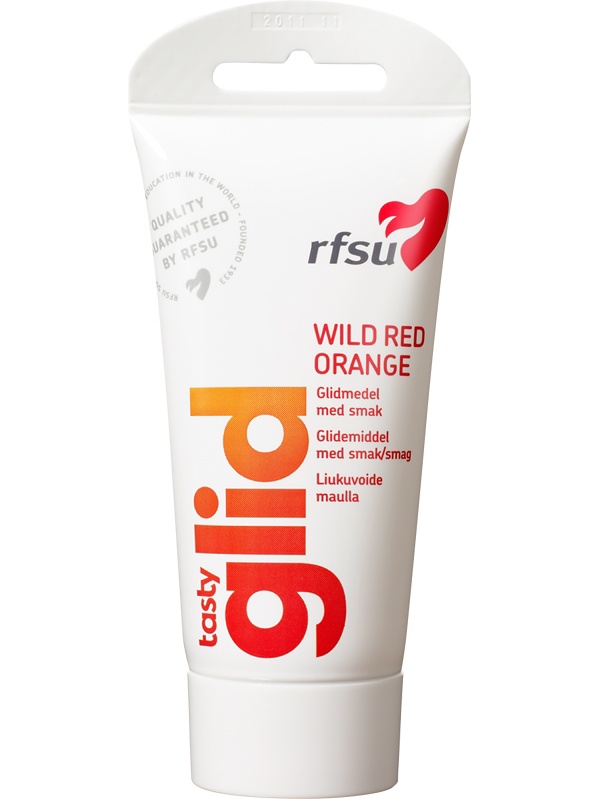 RFSU Wild Red Orange: Vattenbaserat Glidmedel, 75 ml