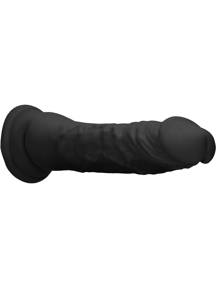 Realrock Skin Realistic Dildo Cm Svart Kr