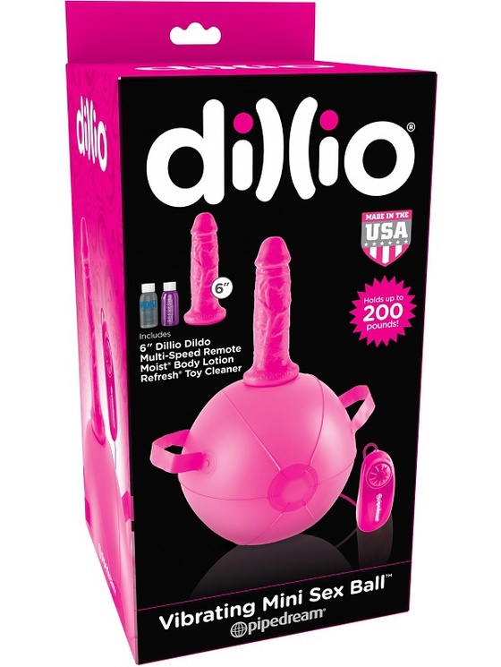 Pipedream Dillio Vibrating Mini Sex Ball Rosa 699 Kr