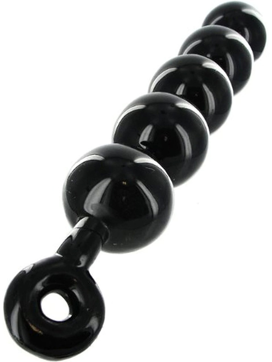 Xr Master Series Black Baller Anal Beads Kr