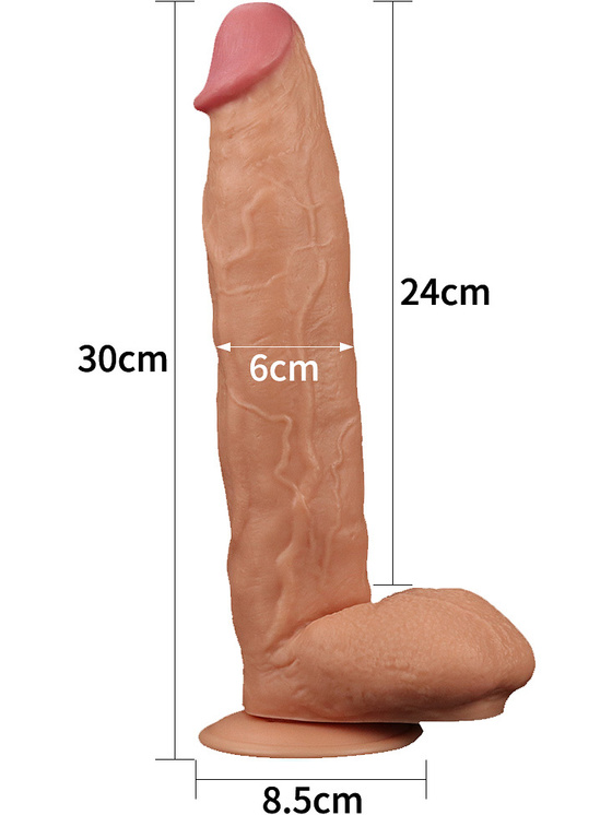 LoveToy Legendary King Sized Realistic Dildo 30 Cm 395 Kr