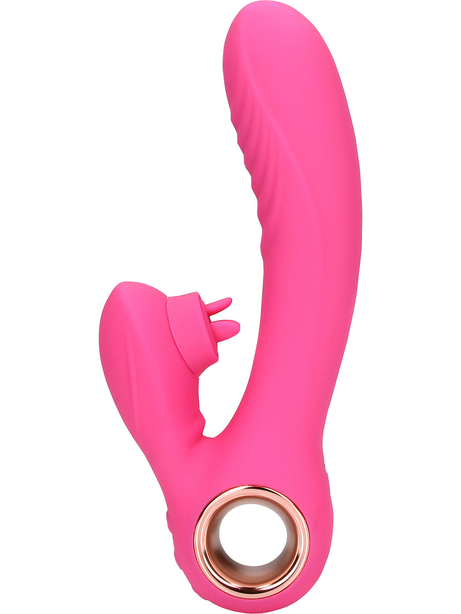 Loveline: Tongue Flickering and Heating Rabbit Vibrator