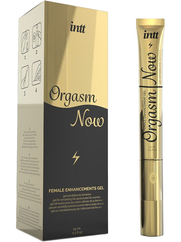 Intt: Orgasm Now, Female Enhancements Gel, 15 ml