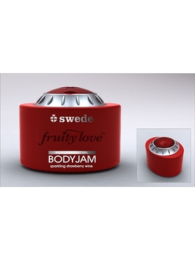 Swede Fruity Love: Bodyjam Jordgubb, 150 ml