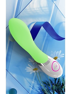 Odeco Vibrator: Flower Lime