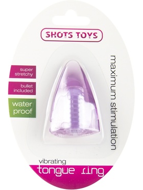 Shots Toys: Vibrating Tongue Ring, lila