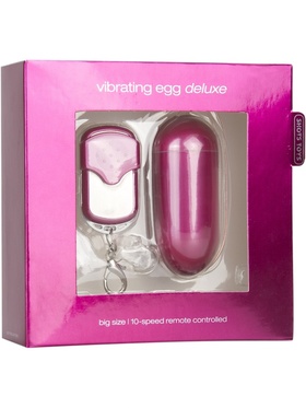 Shots Toys: Wireless Vibrating Egg Deluxe, stor, rosa