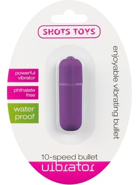 Shots Toys: Bullet Vibrator, 10 Speed, lila