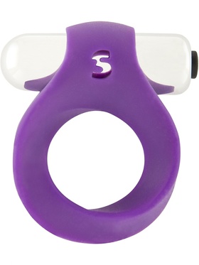 Shots Toys: Vibrating Endless Cockring, lila