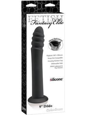 Pipedream Fetish Fantasy: Elite Dildo, 23 cm, svart