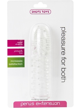 Shots Toys: Thrilling Silicone, Penis Extension