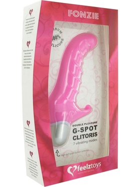 Feelztoys: Fonzie, G-Spot Clitoris Vibrator, rosa