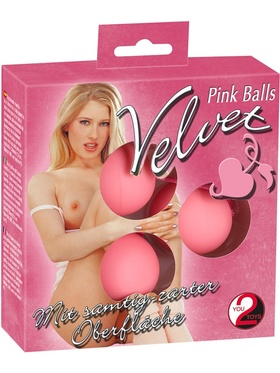 You2Toys: Velvet Pink Balls