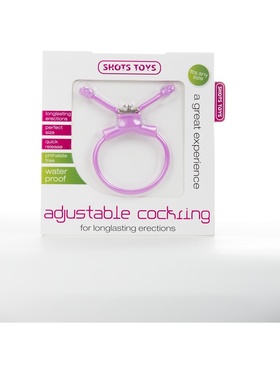 Shots Toys: Adjustable Cockring, rosa