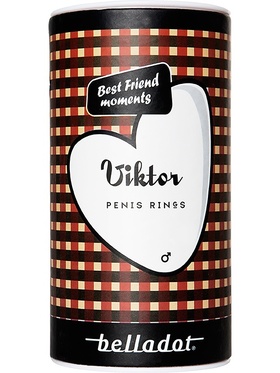 Belladot Viktor: Penisringar, 3-pack