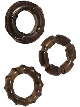 SevenCreations: Stretchy Cock Rings, 3-pack