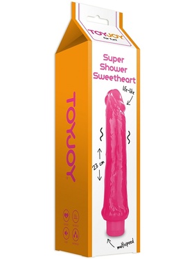 Toy Joy: Super Shower Sweetheart, Vibrator, rosa