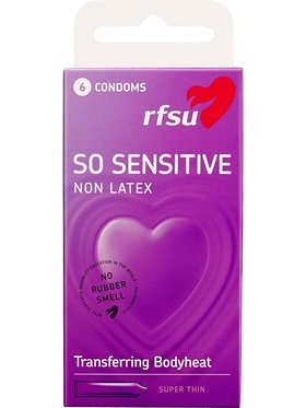 RFSU So Sensitive: Latexfria Kondomer, 6-pack