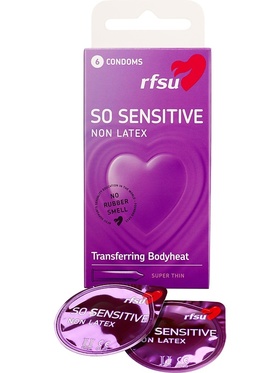 RFSU So Sensitive: Latexfria Kondomer, 6-pack