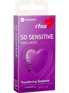 RFSU So Sensitive: Latexfria Kondomer, 6-pack