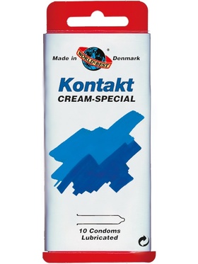 Worlds Best: Kontakt Cream-Special, Kondomer, 10-pack