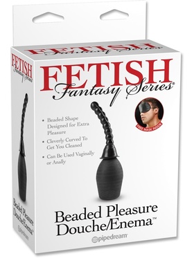 Pipedream Fetish Fantasy: Beaded Pleasure Douche/Enema