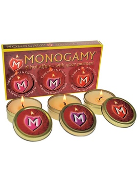 Monogamy: Massageljus, 3-pack