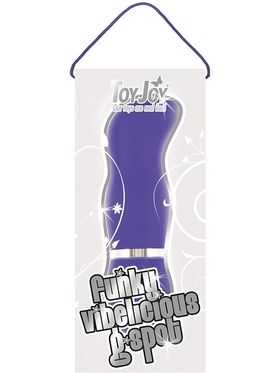 Toy Joy: Funky Vibelicious G-spot, lila