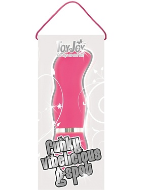 Toy Joy: Funky Vibelicious G-spot, rosa