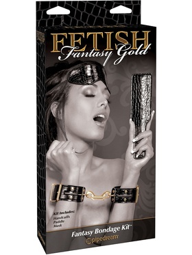 Pipedream Fetish Fantasy: Gold Fantasy Bondage Kit