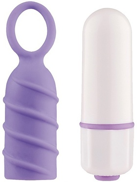 Nanma: Traveller X, Silicone Sleeve with 10 Rhythms, lila