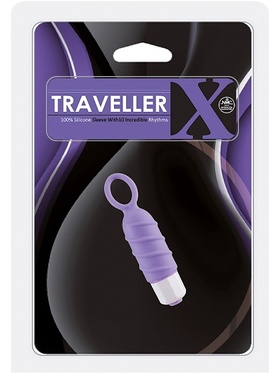 Nanma: Traveller X, Silicone Sleeve with 10 Rhythms, lila