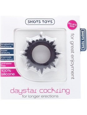 Shots Toys: Daystar Cockring, svart