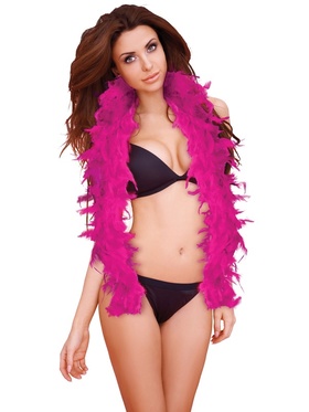 Ouch!: Seductive Feather Boa, rosa