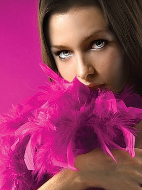 Ouch!: Seductive Feather Boa, rosa