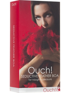 Ouch!: Seductive Feather Boa, röd