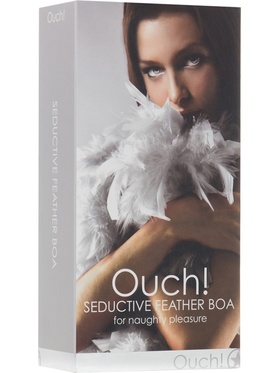 Ouch!: Seductive Feather Boa, vit