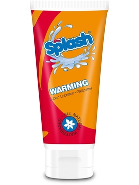 Splash Warming: Värmande Vattenbaserat Glidmedel, 100 ml