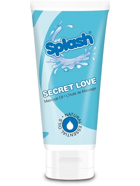 Splash: Secret Love, Massageolja, 100 ml