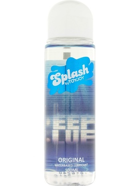 Splash Original: Deep Blue, Vattenbaserat Glidmedel, 100 ml