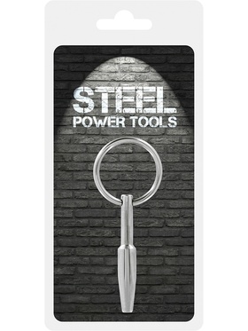 Steel Power Tools: Mini Fucker, Penisplugg, 8 mm