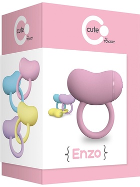 Toy Joy: Cute, Enzo Couples Ring, rosa