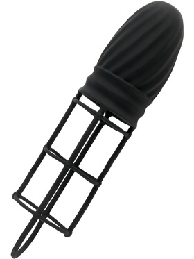 Pipedream Fantasy X-Tensions: Silicone Gladiator Extension, svart