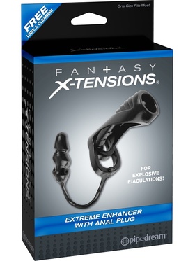 Pipedream Fantasy X-tensions: Extreme Enhancer with Anal plug