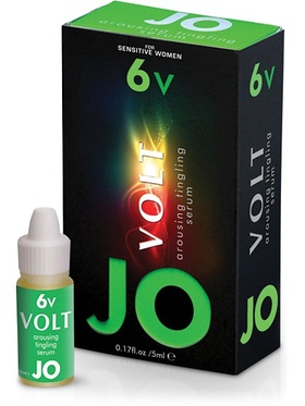 System JO: 6 Volt, Arousing Tingling Serum, 5 ml