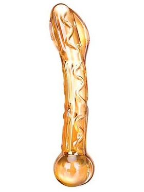 Gläs: Orange Tickler Glass Dildo