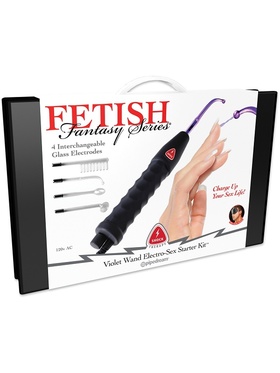 Pipedream Fetish Fantasy: Violet Wand Electro-Sex Starter Kit