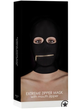 Ouch!: Extreme Zipper Mask with Mouth Zipper