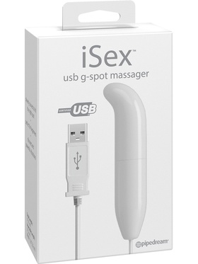 Pipedream: iSex, USB G-Spot Massager, vit